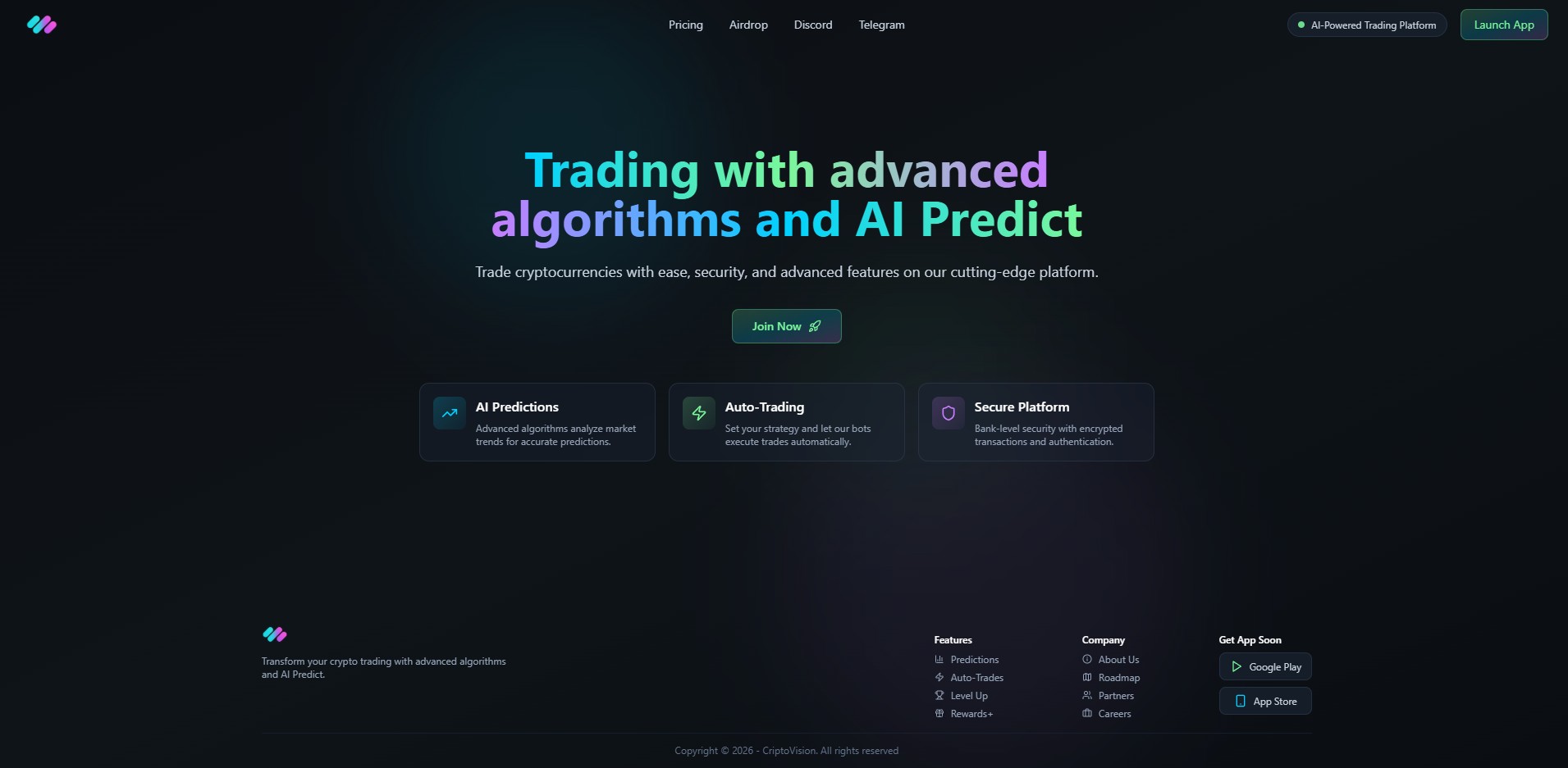 Captura del proyecto CryptoJarvis